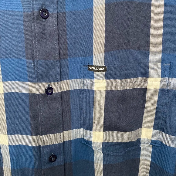 Volcom Caden Plaid Flannel Shirt - Picture 2 of 4